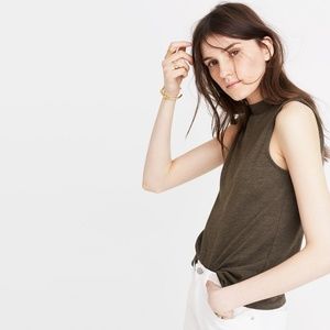 • Madewell • Mock Neck Tank Top